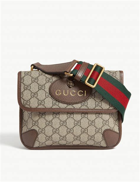 neo vintage canvas belt bag gucci|Gucci neo vintage crossbody bag.